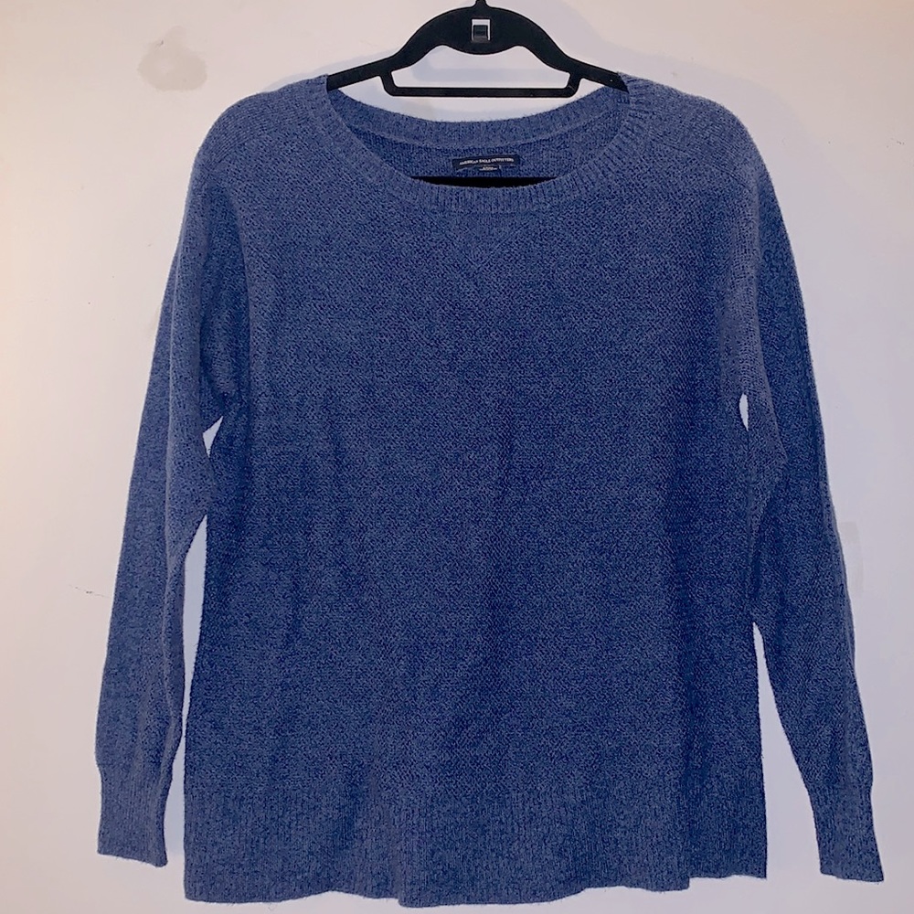 Perfect Steal Blue Sweater from American Eagle